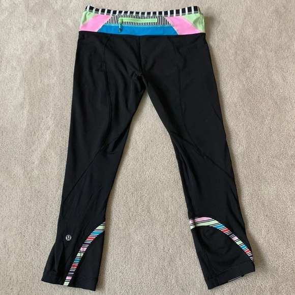 LULULEMON RUN: Inspire II Crop legging, size 6 - Picture 1 of 13